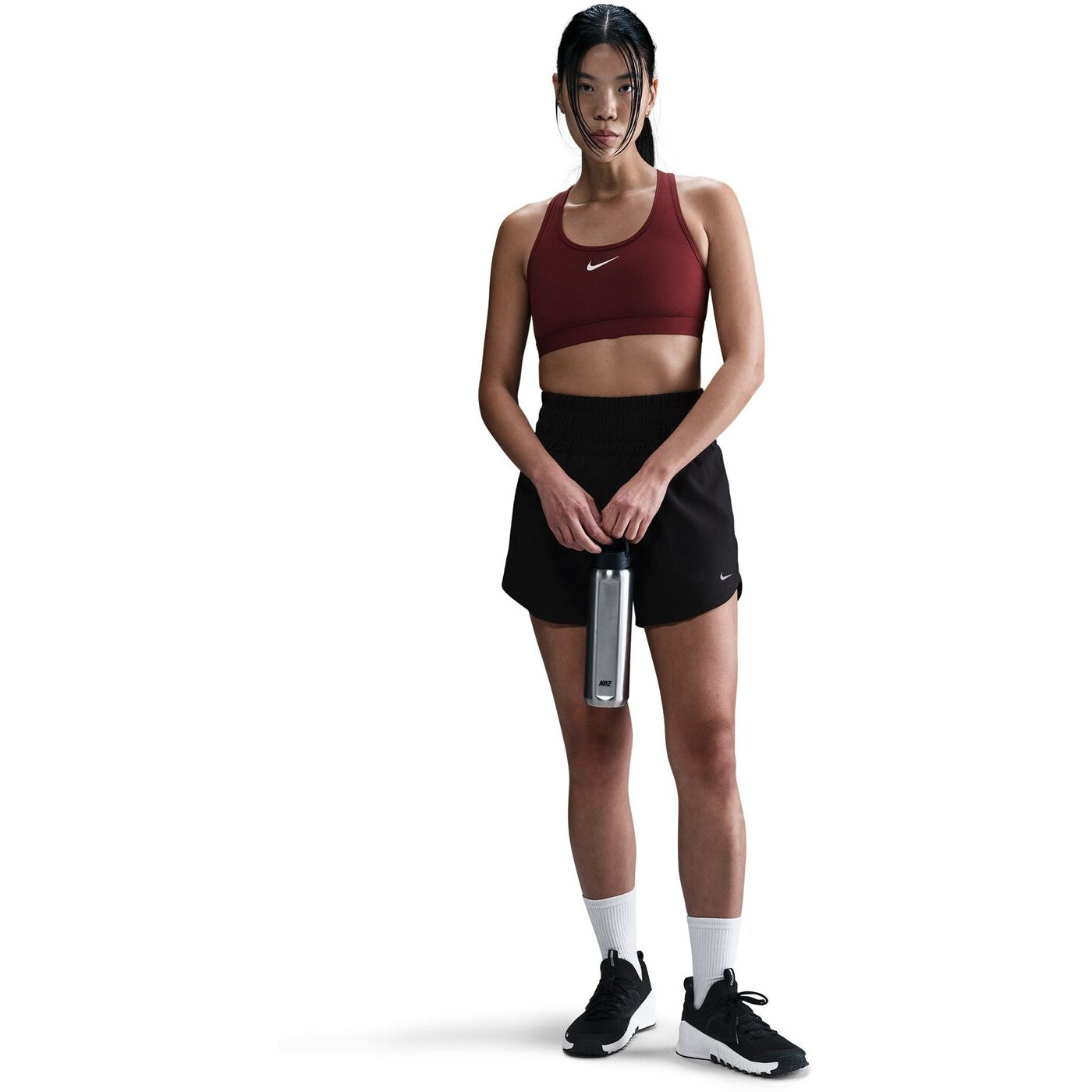 W NK SWSH MED SPT BRA DARK TEAM RED/WHITE DARK TEAM RED/WHITE Bild 1