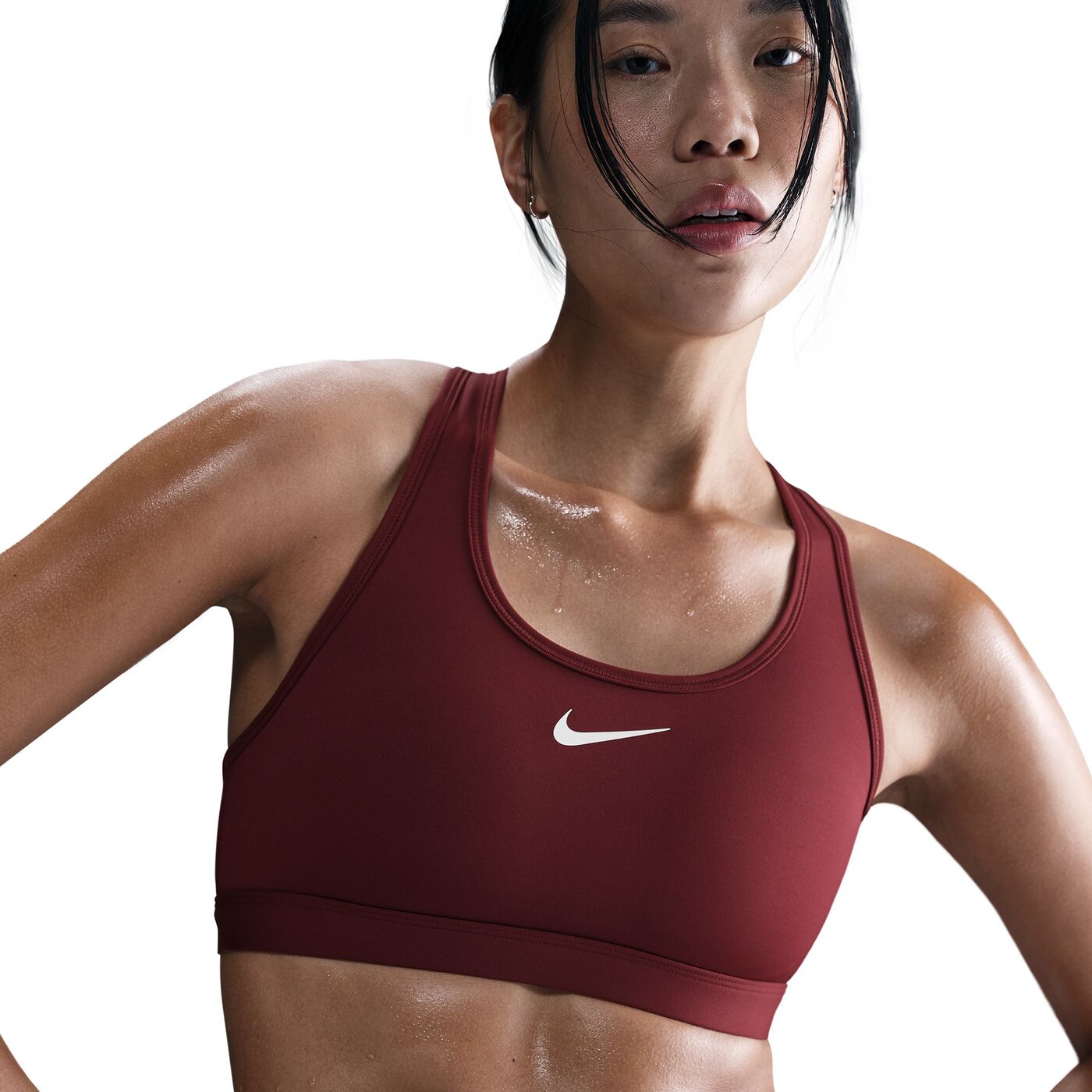 W NK SWSH MED SPT BRA DARK TEAM RED/WHITE DARK TEAM RED/WHITE Bild 3