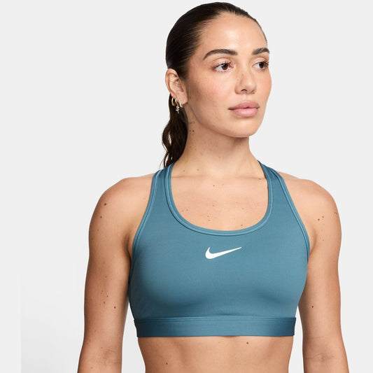 W NK SWSH MED SPT BRA SMOKEY BLUE/WHITE SMOKEY BLUE/WHITE Bild 1