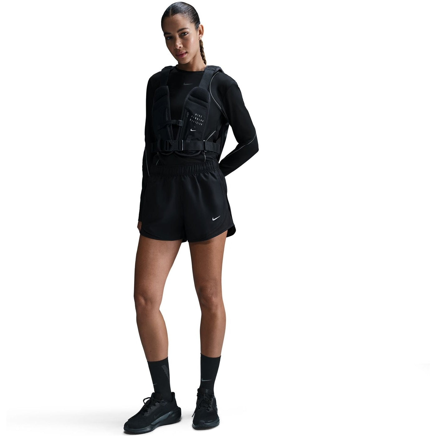 W NK TEMPO DF MR 3 SHORT BLACK/BLACK/BLACK/REFLECTIVE S BLACK/BLACK/BLACK/REFLECTIVE S Bild 2