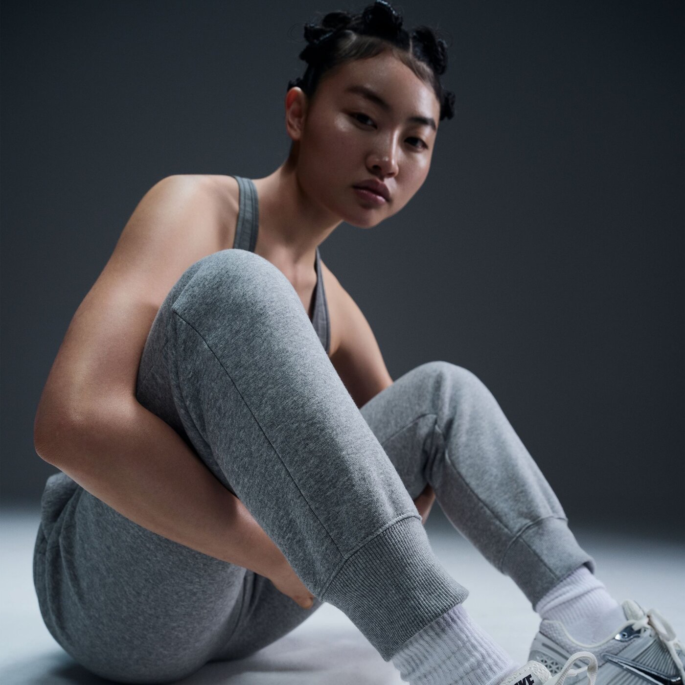 W NSW PHNX FLC MR PANT STD DK GREY HEATHER/SAIL DK GREY HEATHER/SAIL Bild 6