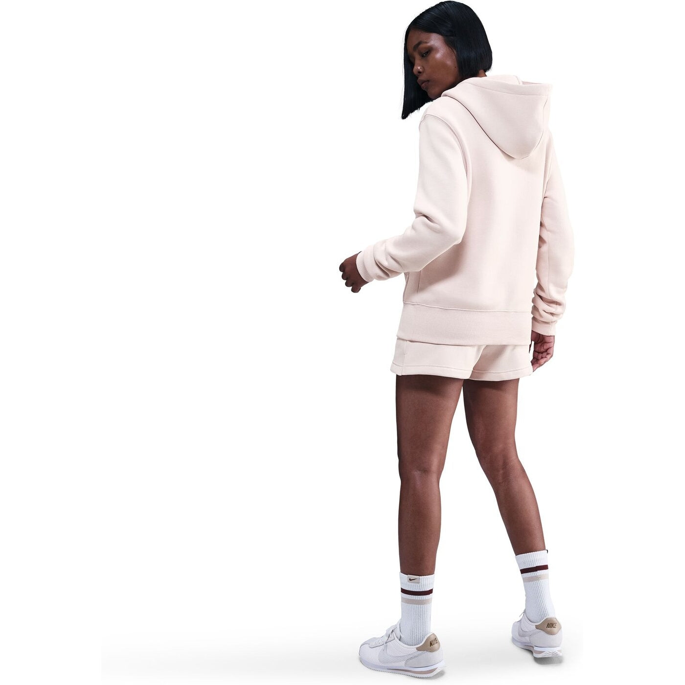 W NSW PHNX FLC STD PO HOODIE SILT RED/SAIL SILT RED/SAIL Bild 2