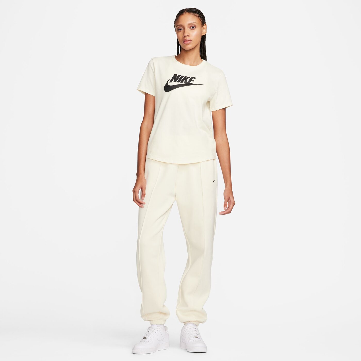 W NSW TEE ESSNTL ICN FTRA COCONUT MILK/BLACK Bild 3