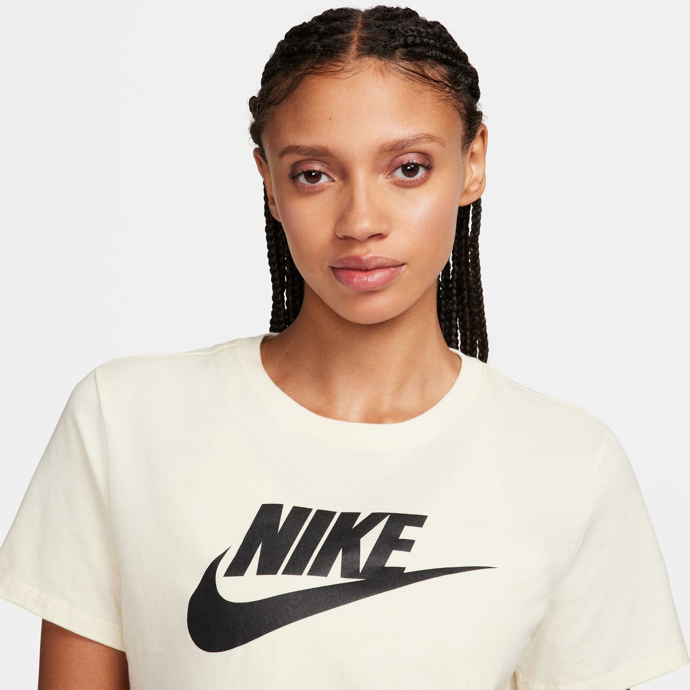 W NSW TEE ESSNTL ICN FTRA COCONUT MILK/BLACK Bild 4