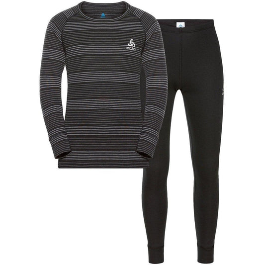 ACTIVE WARM SET BLACK - GREY MELANGE BLACK - GREY MELANGE Bild 1