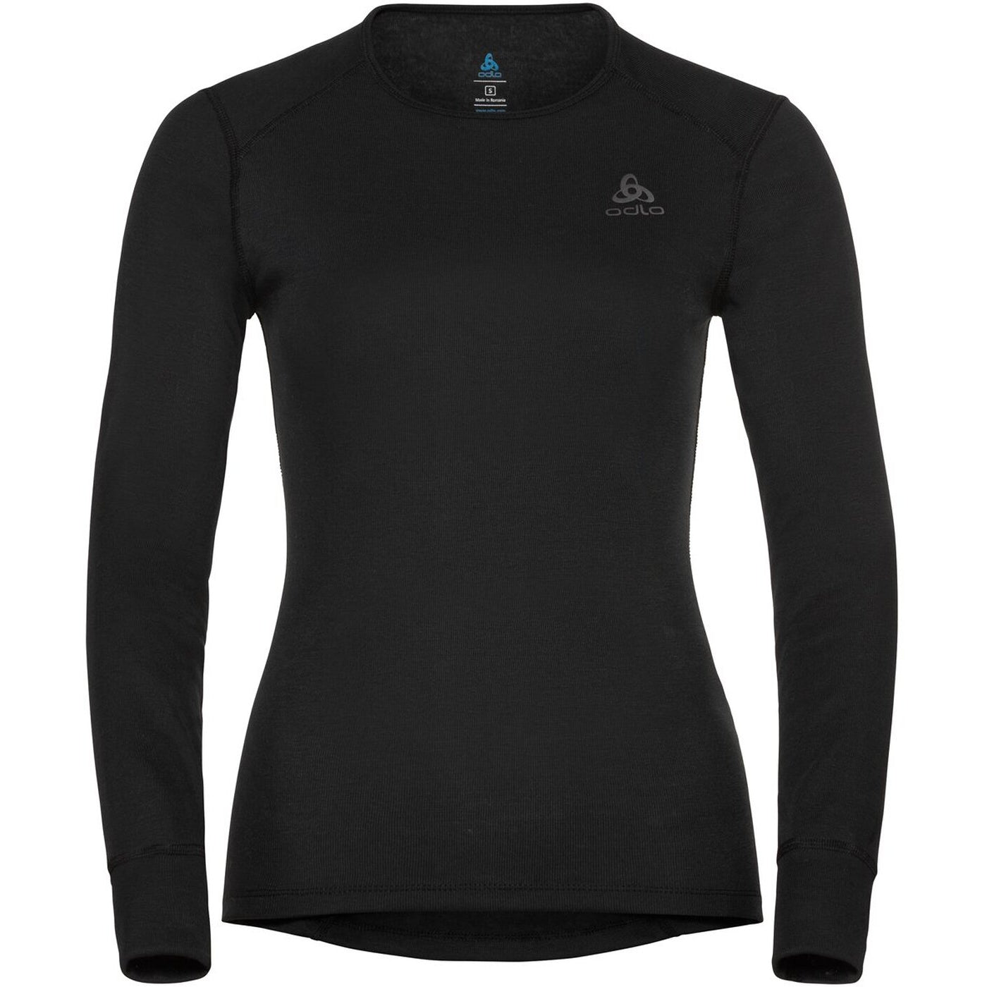 BL TOP crew neck l/s ACTIVE WA BLACK BLACK Bild 1