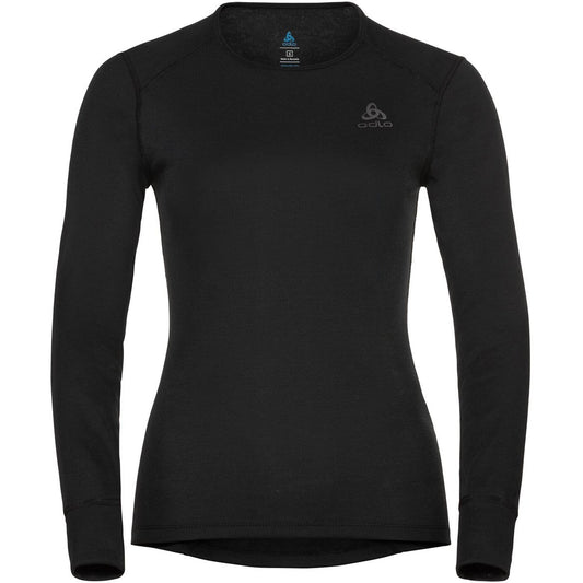 BL TOP crew neck l/s ACTIVE WA BLACK BLACK Bild 1
