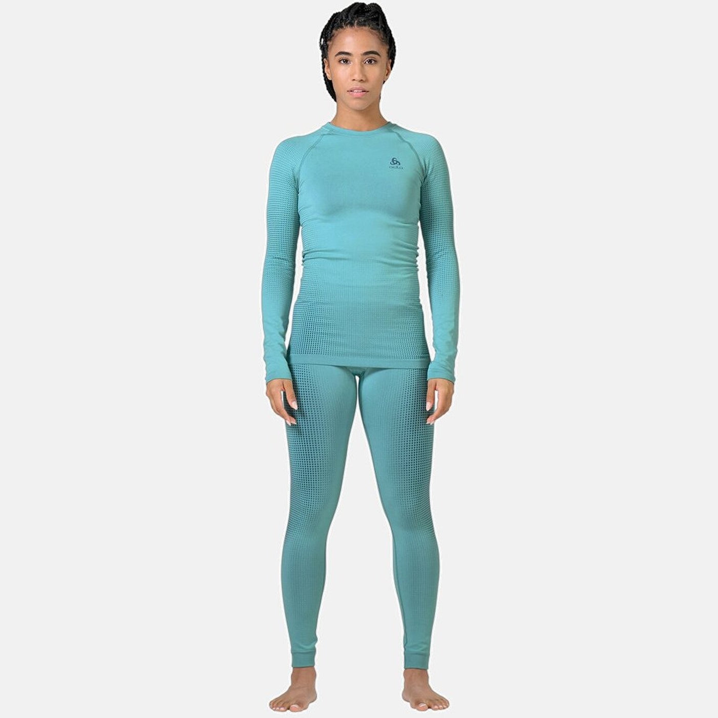 BL TOP crew neck l/s PERFORMAN BLUE WING TEAL - POLYNYA BLUE WING TEAL - POLYNYA Bild 5