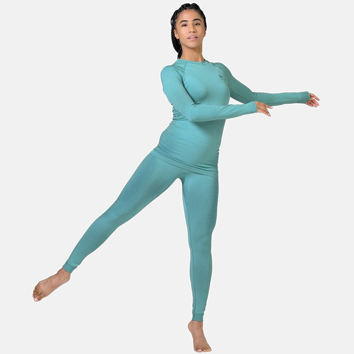 BL TOP crew neck l/s PERFORMAN BLUE WING TEAL - POLYNYA BLUE WING TEAL - POLYNYA Bild 7