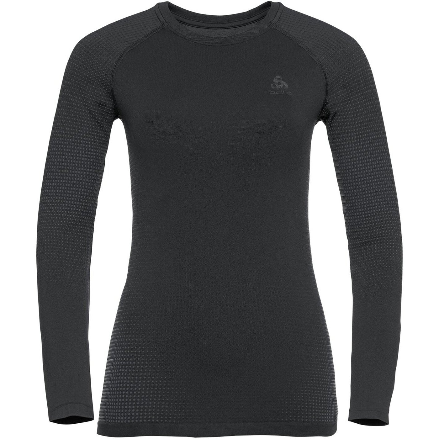 BL TOP crew neck l/s PERFORMAN BLACK - NEW ODLO GRAPHIT BLACK - ODLO GRAPHITE GREY Bild 4