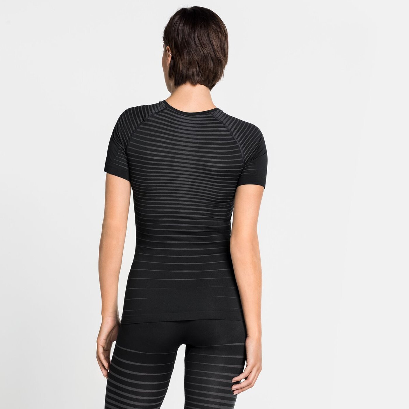 BL TOP crew neck s/s PERFORMAN BLACK BLACK Bild 4