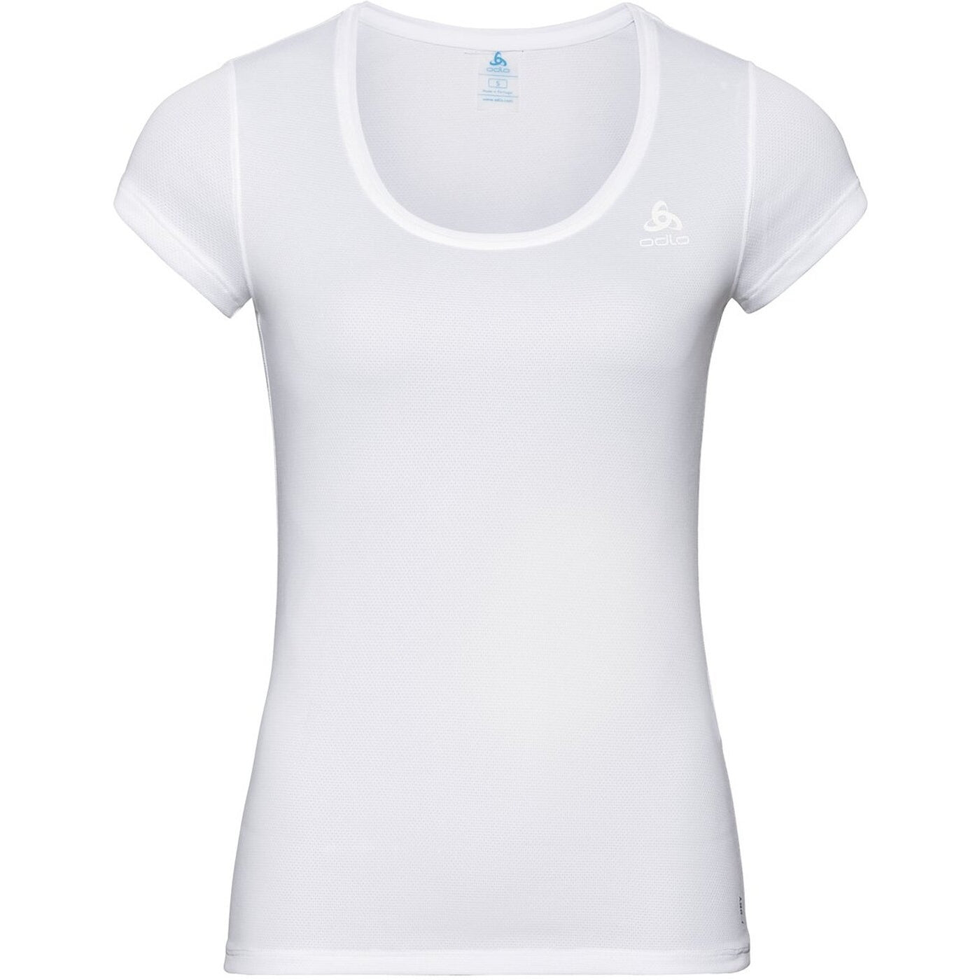 SUW TOP CREW NECK S/S ACTIVE F WHITE WHITE Bild 4
