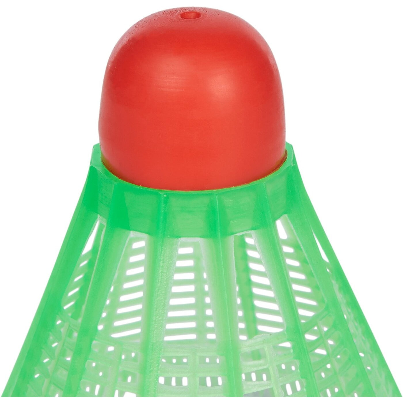 Badminton-Ball SP100 (Shuttlecock) ROT/BUNT ROT/BUNT Bild 2