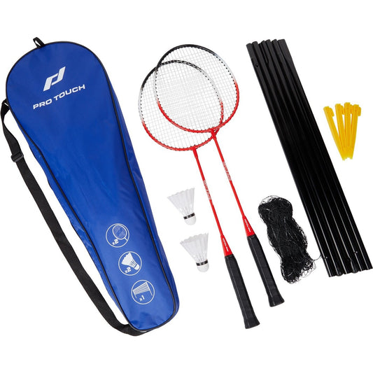 Badminton-Set Speed 100 - 2 Ply net set RED/BLACK/WHITE RED/BLACK/WHITE Bild 1