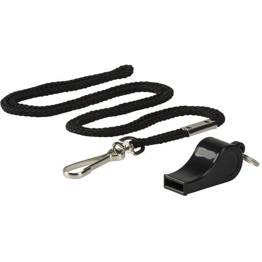 Pfeife Whistle Lanyard 101 SCHWARZ SCHWARZ Bild 1