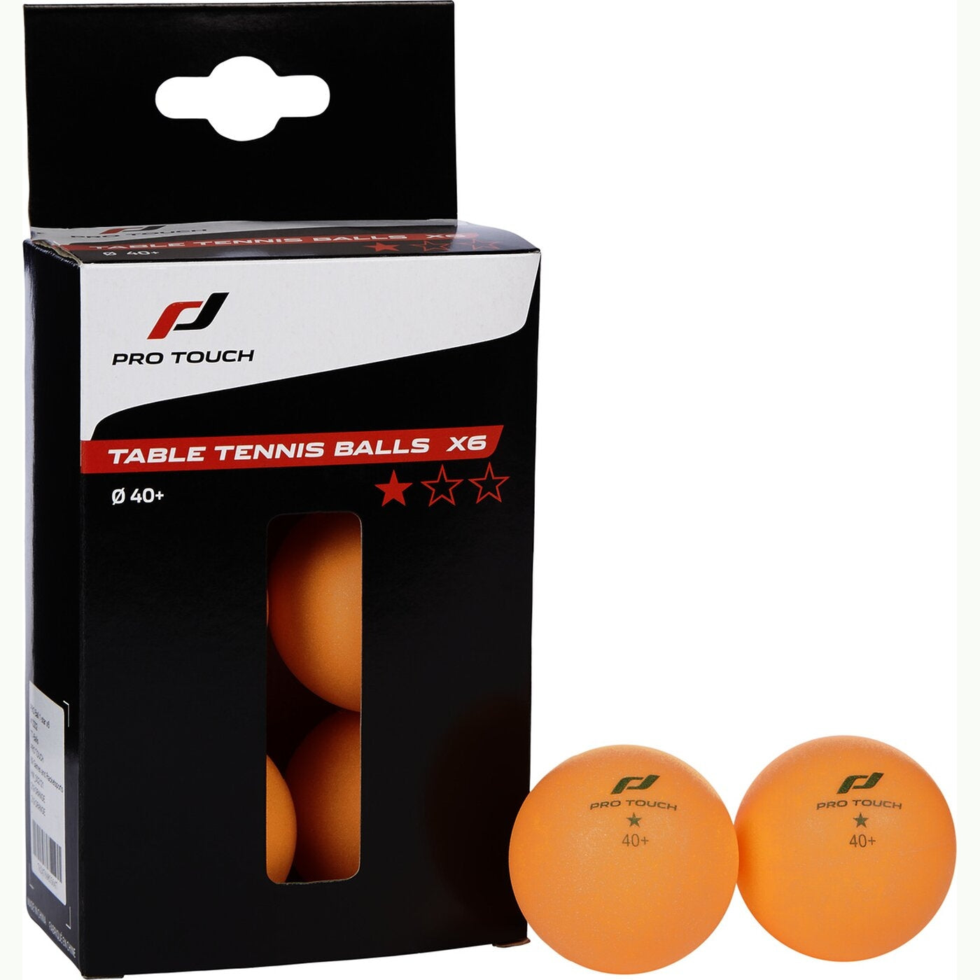TT-Ball Pro Ball 1 star x6 ORANGE ORANGE Bild 2