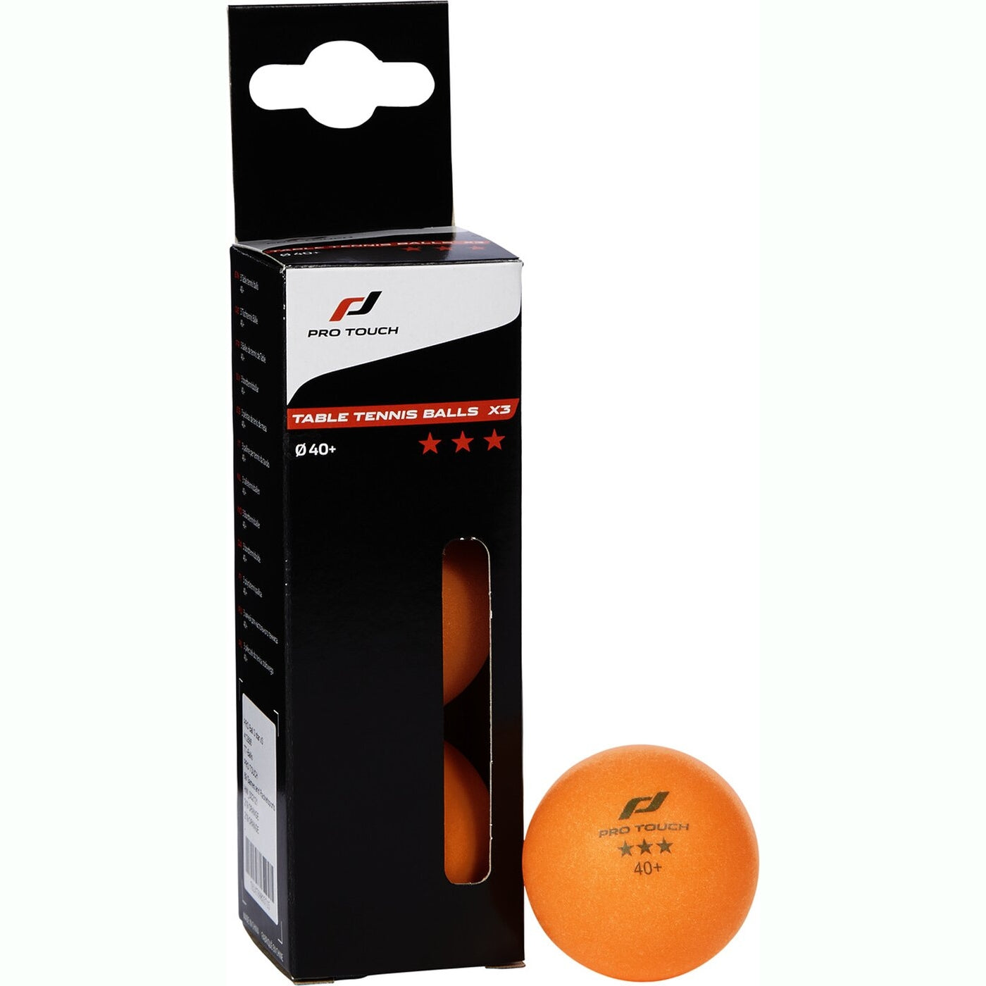 TT-Ball Pro Ball 3 star x3 ORANGE ORANGE Bild 2