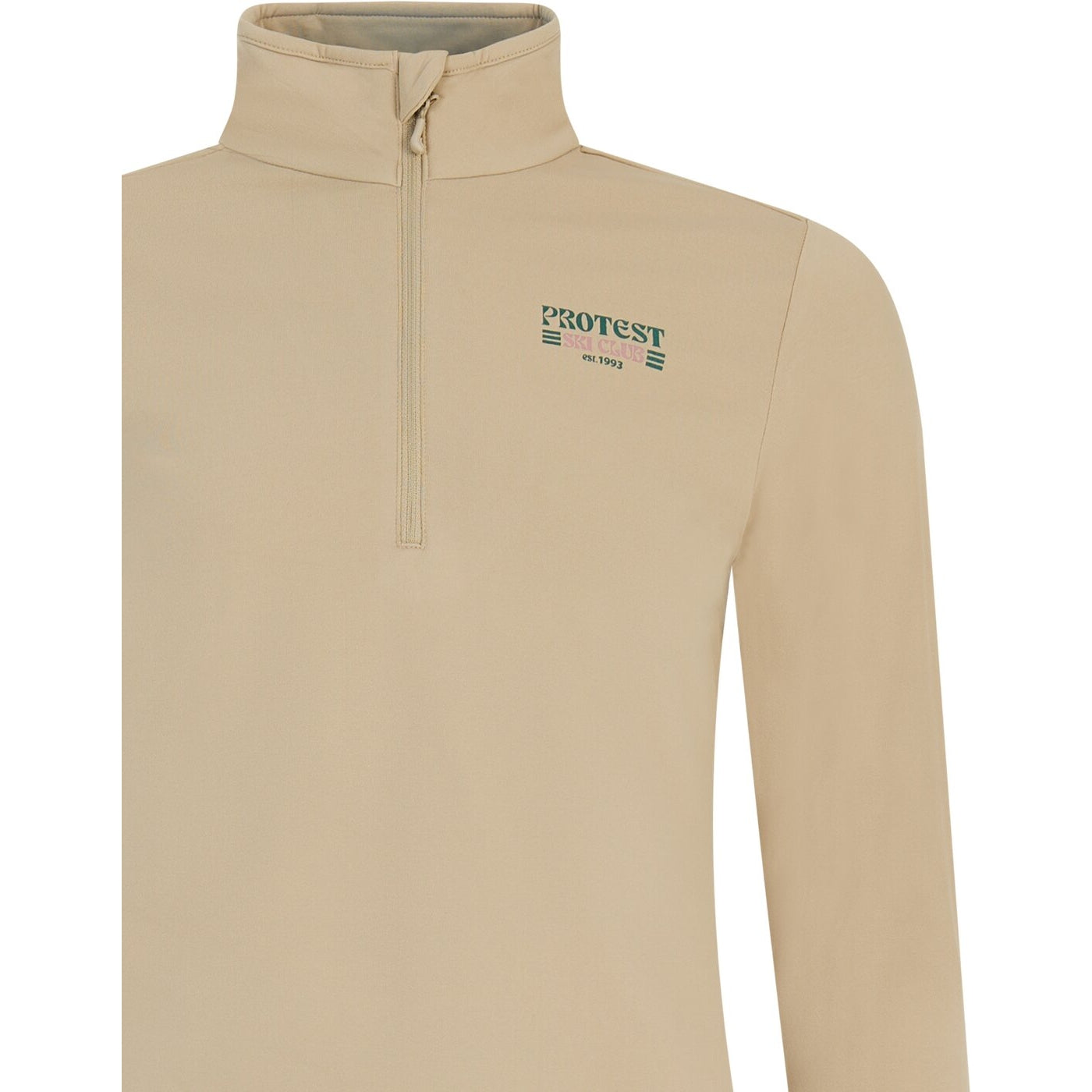 PRTGentle 1/4 zip active top BAMBOOBEIGE BAMBOOBEIGE Bild 8