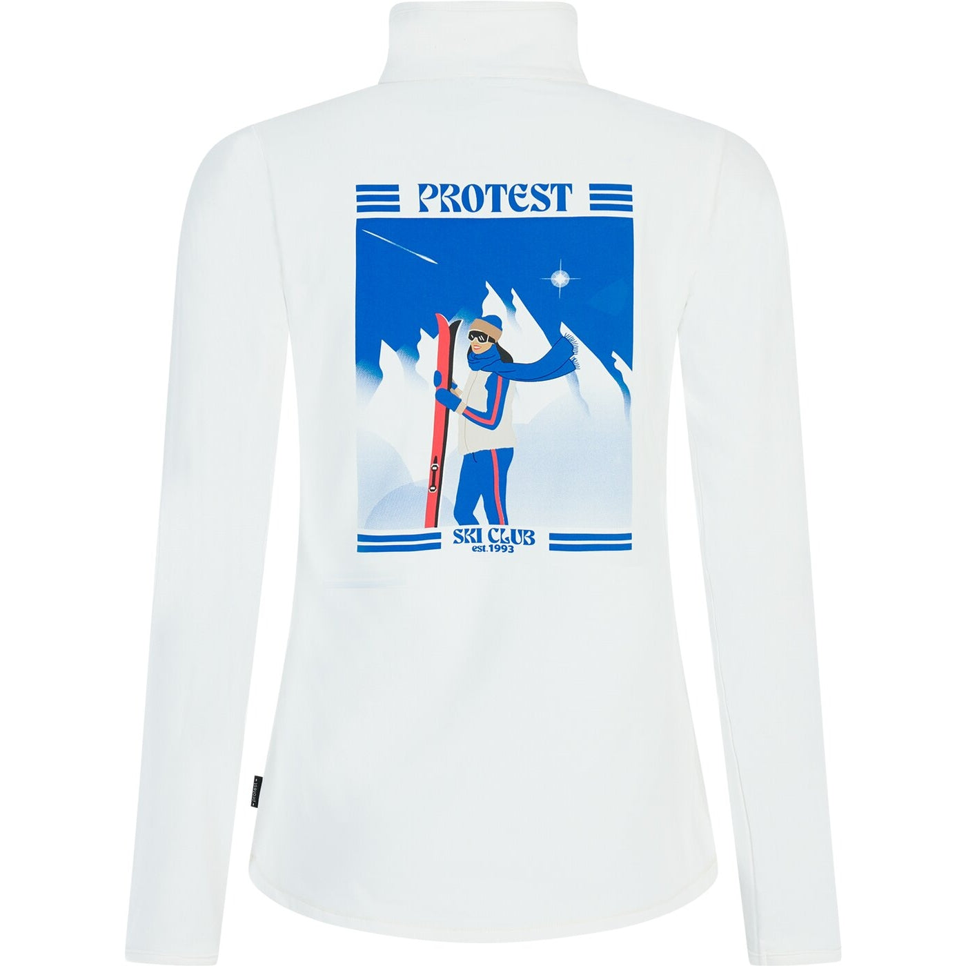 PRTGentle 1/4 zip active top SEASHELLOFFWHITE SEASHELLOFFWHITE Bild 2