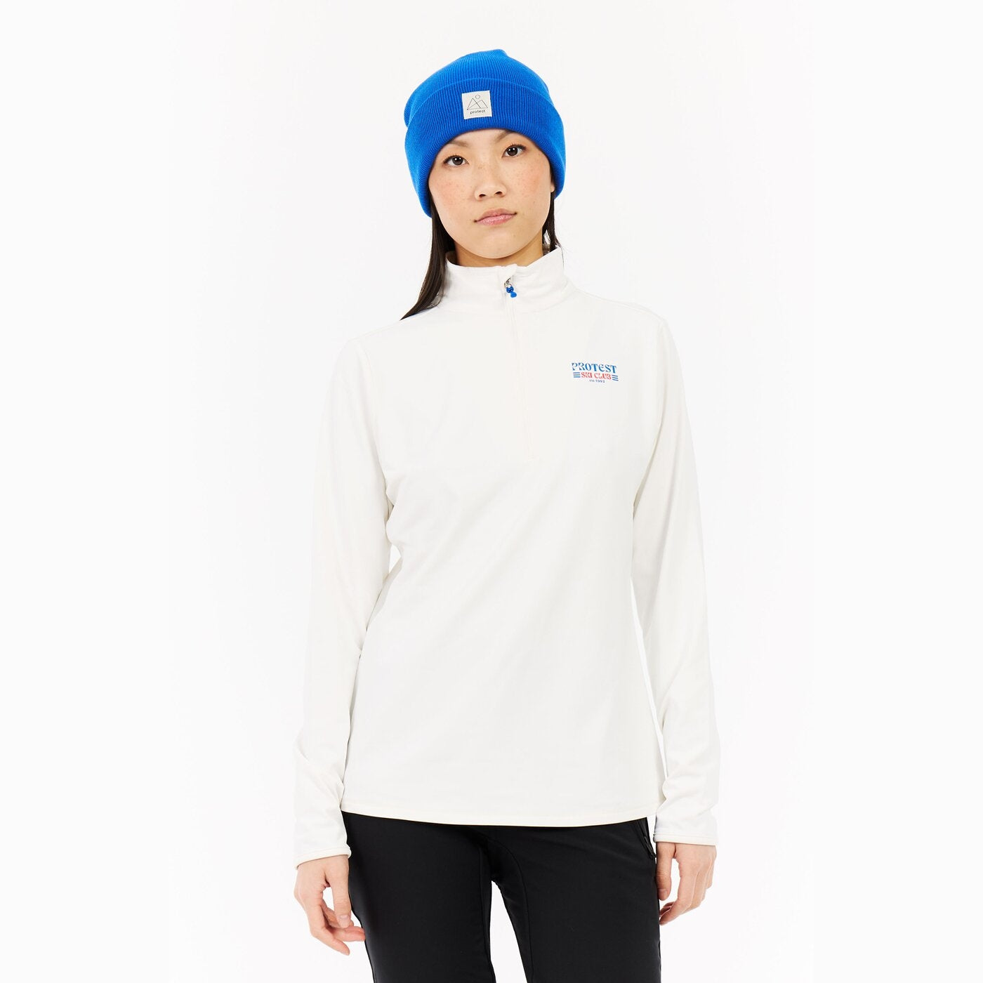 PRTGentle 1/4 zip active top SEASHELLOFFWHITE SEASHELLOFFWHITE Bild 3