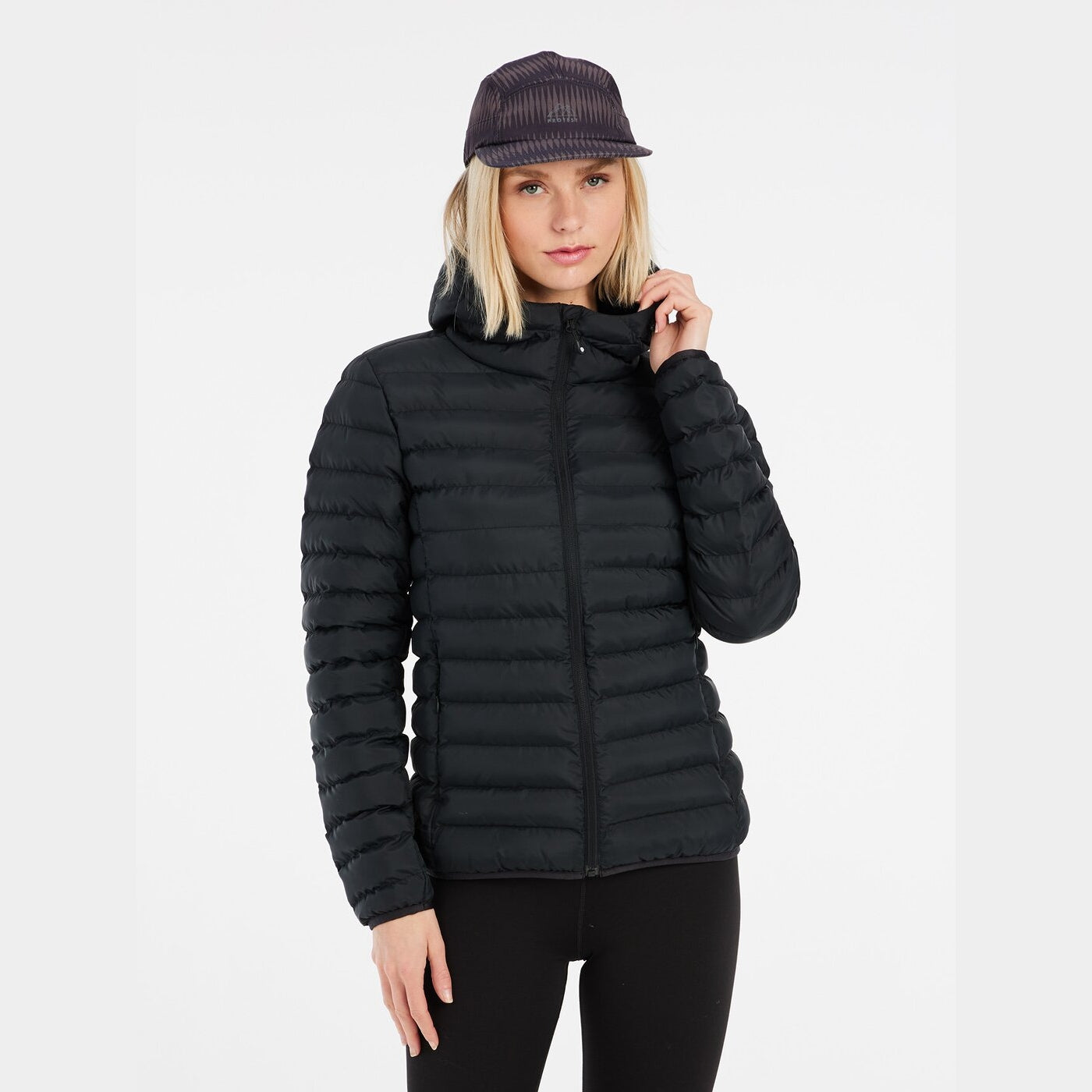 PRTICE outdoor pufferjacket TRUE BLACK TRUE BLACK Bild 2