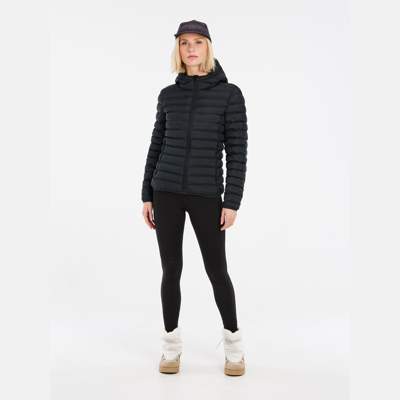 PRTICE outdoor pufferjacket TRUE BLACK TRUE BLACK Bild 4