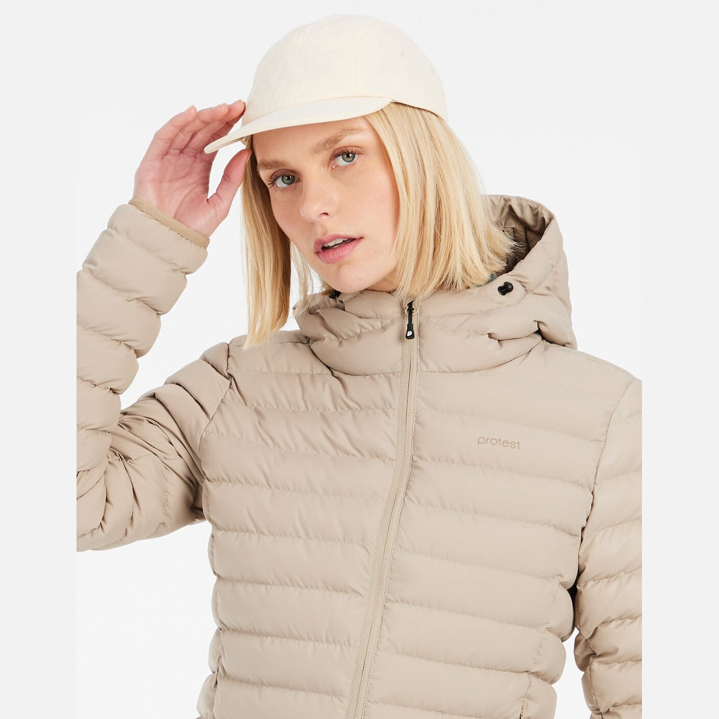 PRTICE puffer jacket BAMBOOBEIGE BAMBOOBEIGE Bild 6
