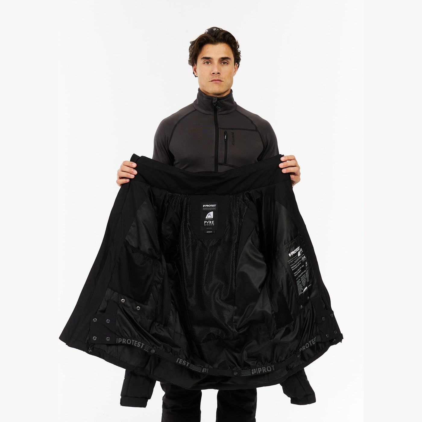 PRTNaldo snowjacket TRUE BLACK TRUE BLACK Bild 9