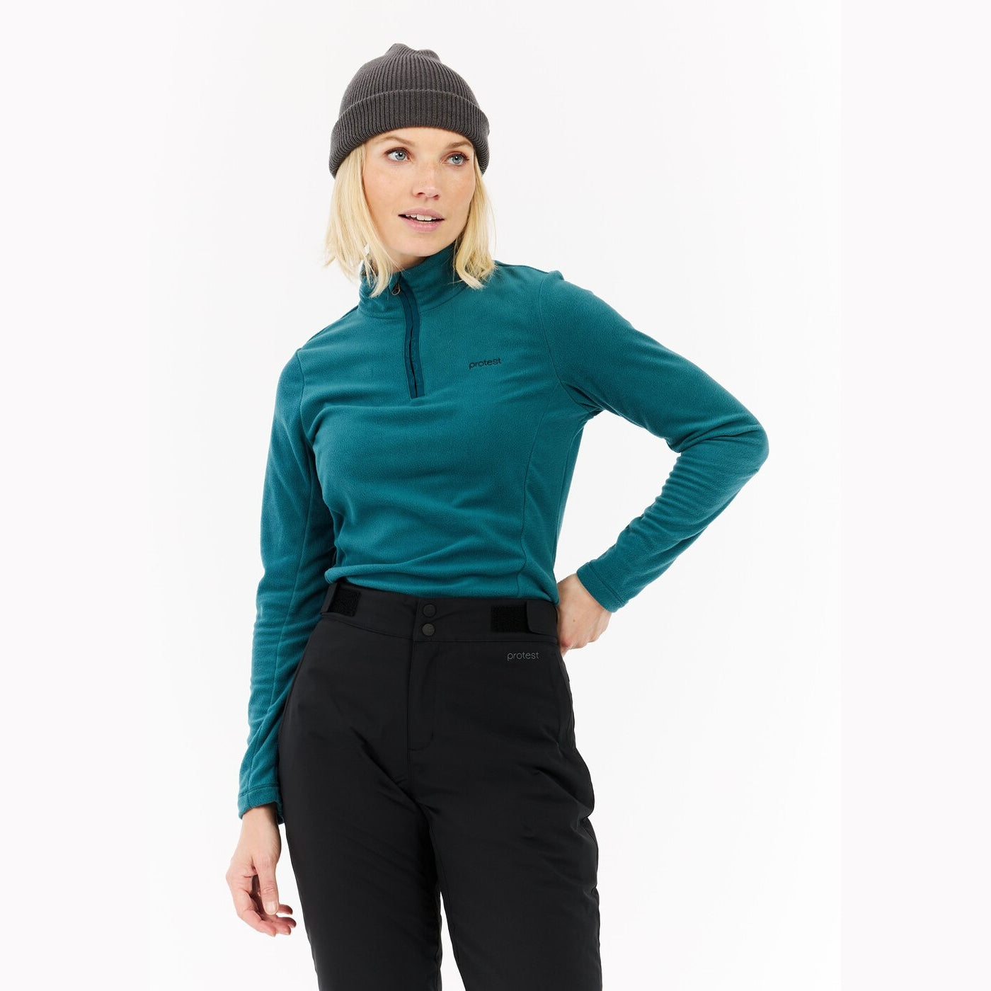 PRTRemutez 1/4 zip active top RAINSTORM BLUE RAINSTORM BLUE Bild 7
