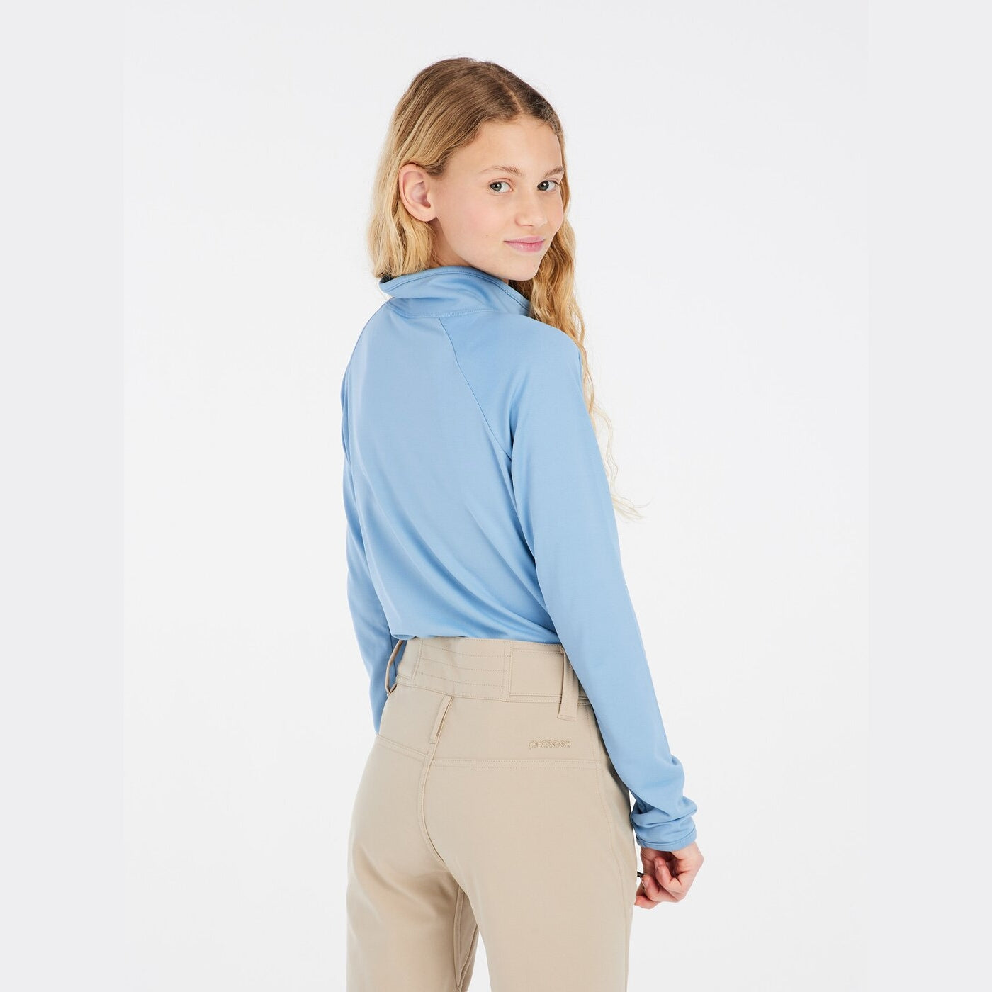 PRTTUTTI JR 1/4 zip active top JEANJACKET BLUE JEANJACKET BLUE Bild 3
