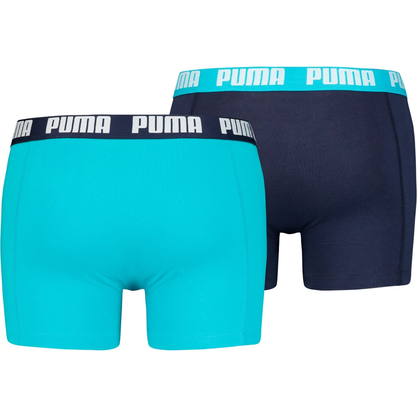 PUMA BASIC BOXER 2P AQUA / BLUE AQUA / BLUE Bild 2