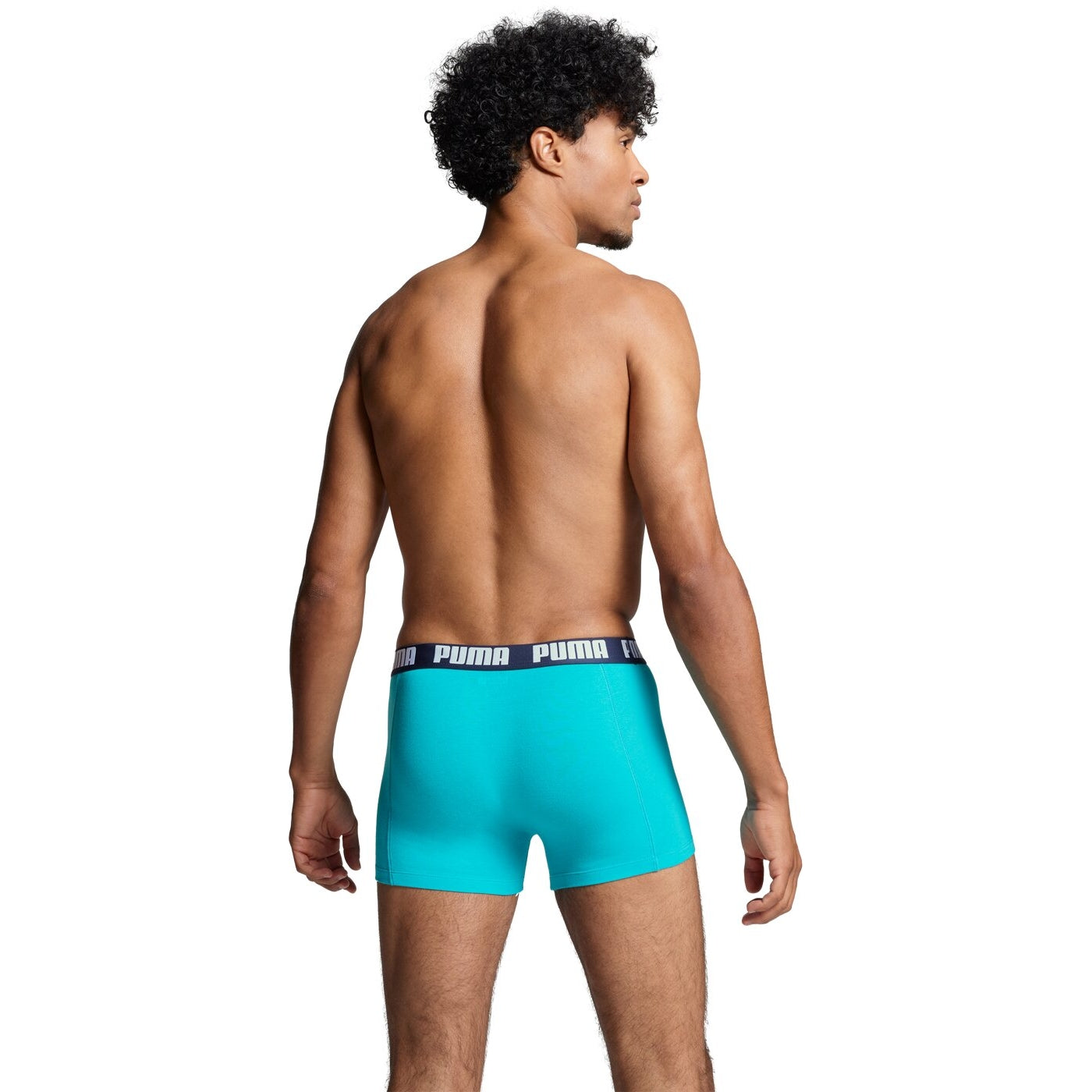 PUMA BASIC BOXER 2P AQUA / BLUE AQUA / BLUE Bild 4