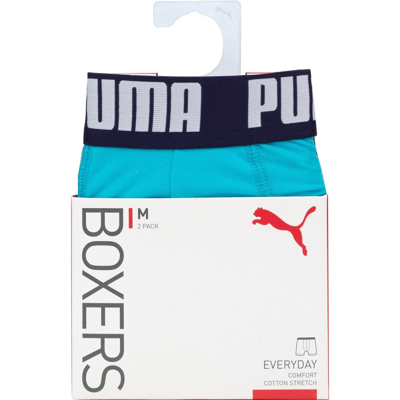 PUMA BASIC BOXER 2P AQUA / BLUE AQUA / BLUE Bild 7