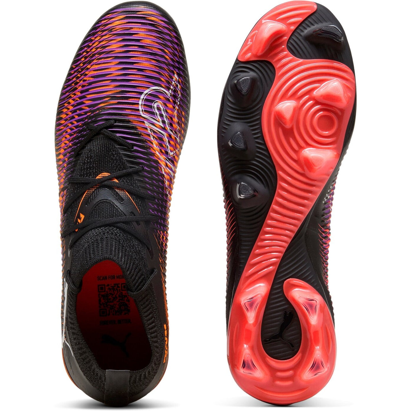 FUTURE 8 MATCH FG/AG PUMA BLACK-PUMA WHITE-GLOWING RED PUMA BLACK-PUMA WHITE-GLOWING RED Bild 2