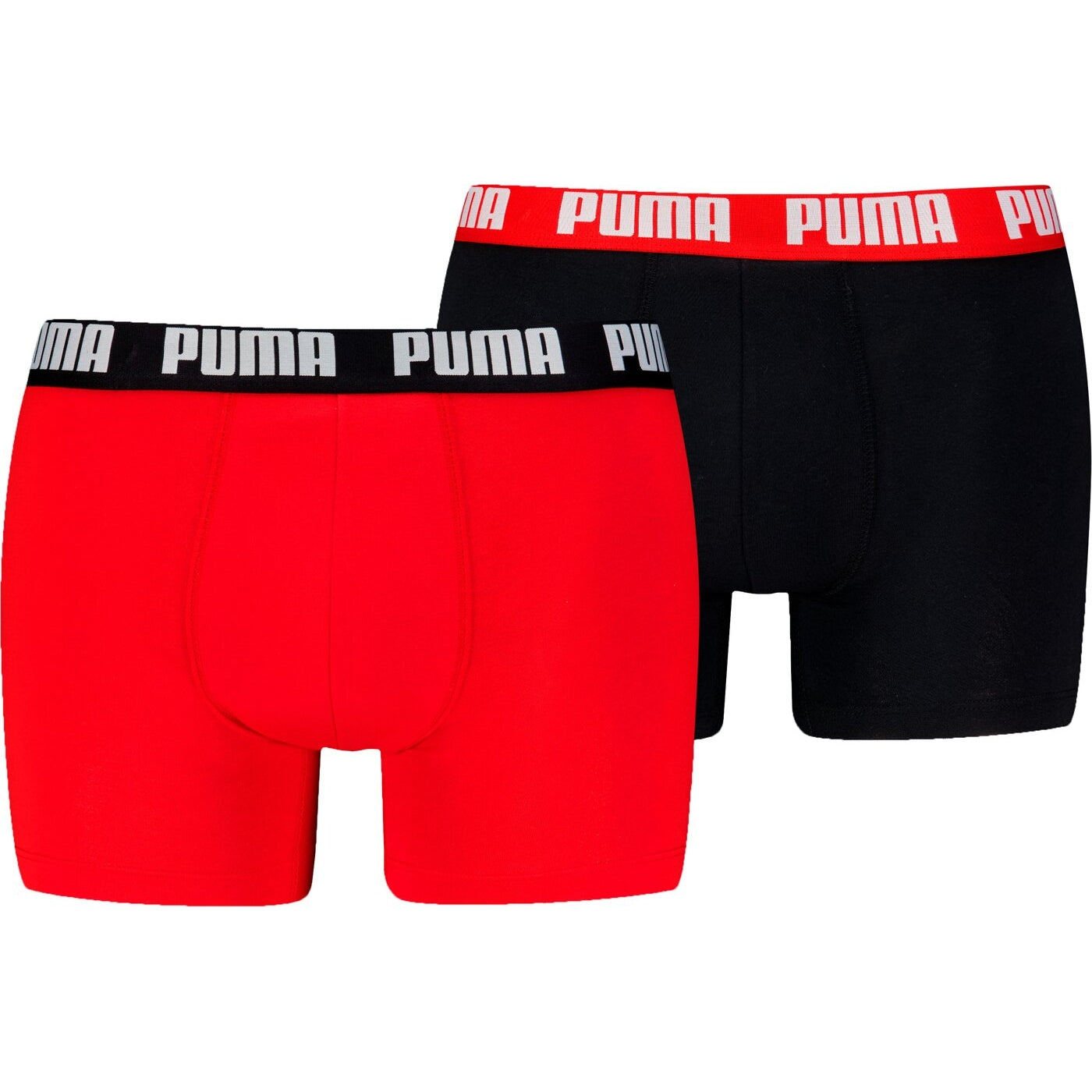 PUMA MEN EVERYDAY BASIC BOXER 2P, S RED / BLACK RED / BLACK Bild 1