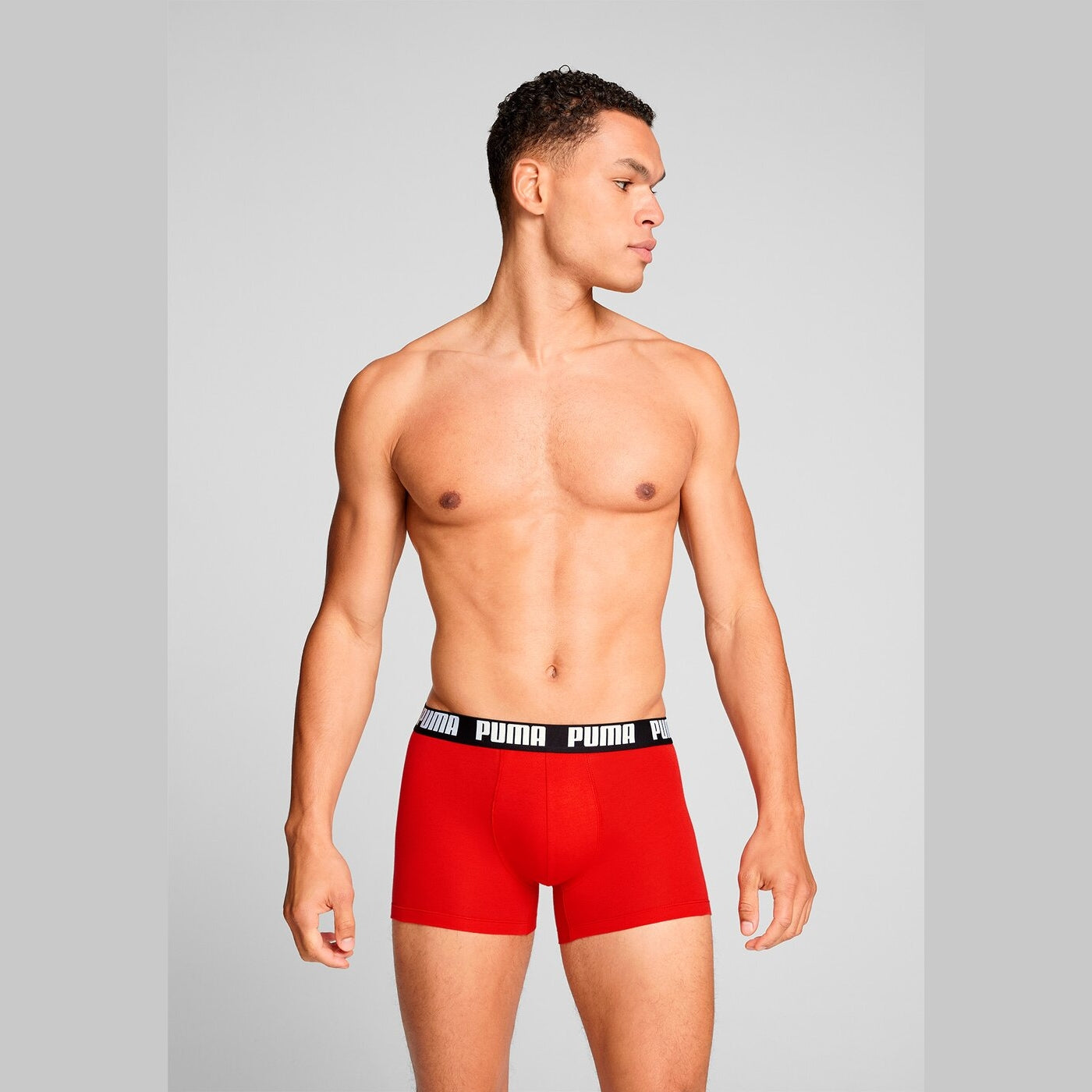 PUMA MEN EVERYDAY BASIC BOXER 2P, S RED / BLACK RED / BLACK Bild 3