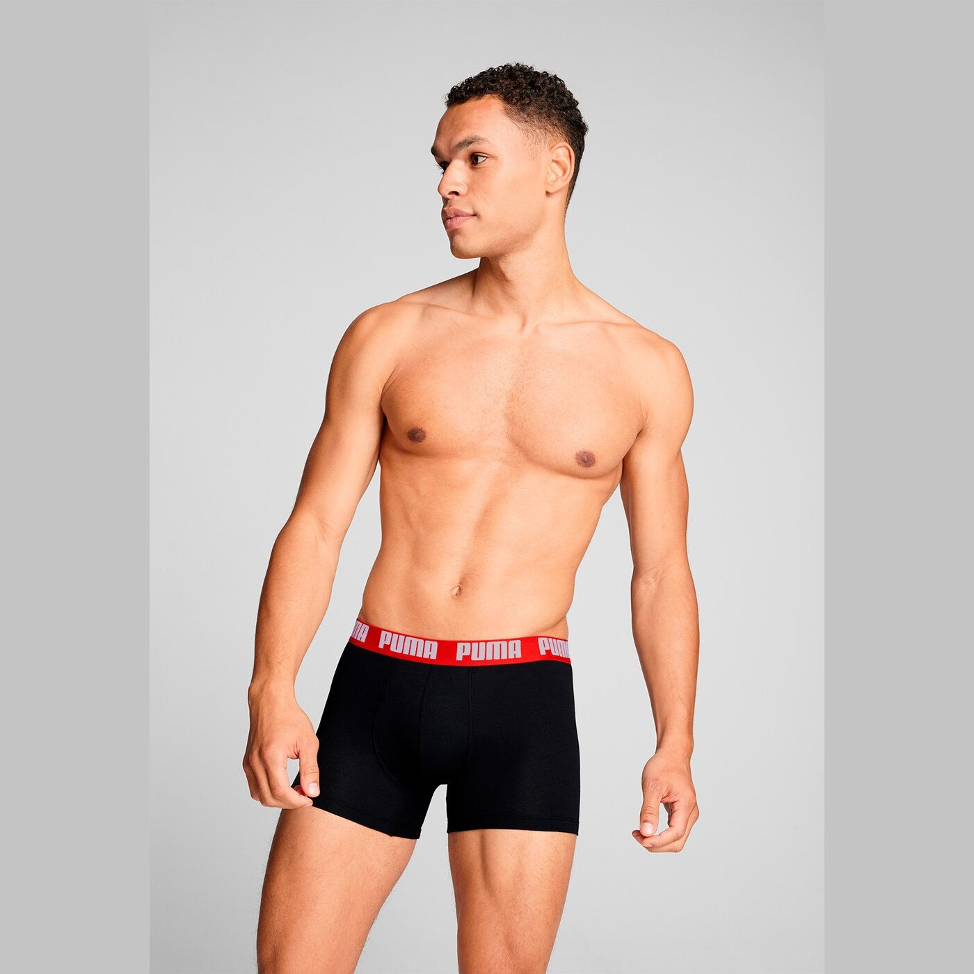 PUMA MEN EVERYDAY BASIC BOXER 2P, S RED / BLACK RED / BLACK Bild 6
