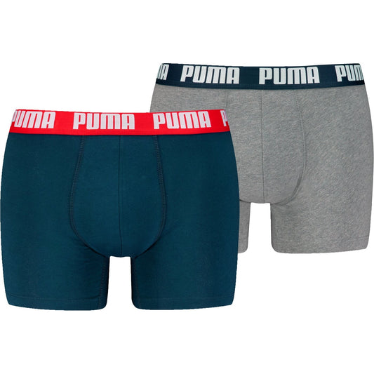 PUMA MEN EVERYDAY BASIC BOXER 2P NAVY / GREY MELANGE NAVY / GREY MELANGE Bild 1