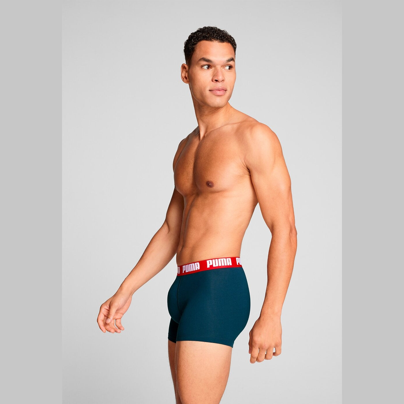 PUMA MEN EVERYDAY BASIC BOXER 2P NAVY / GREY MELANGE NAVY / GREY MELANGE Bild 5