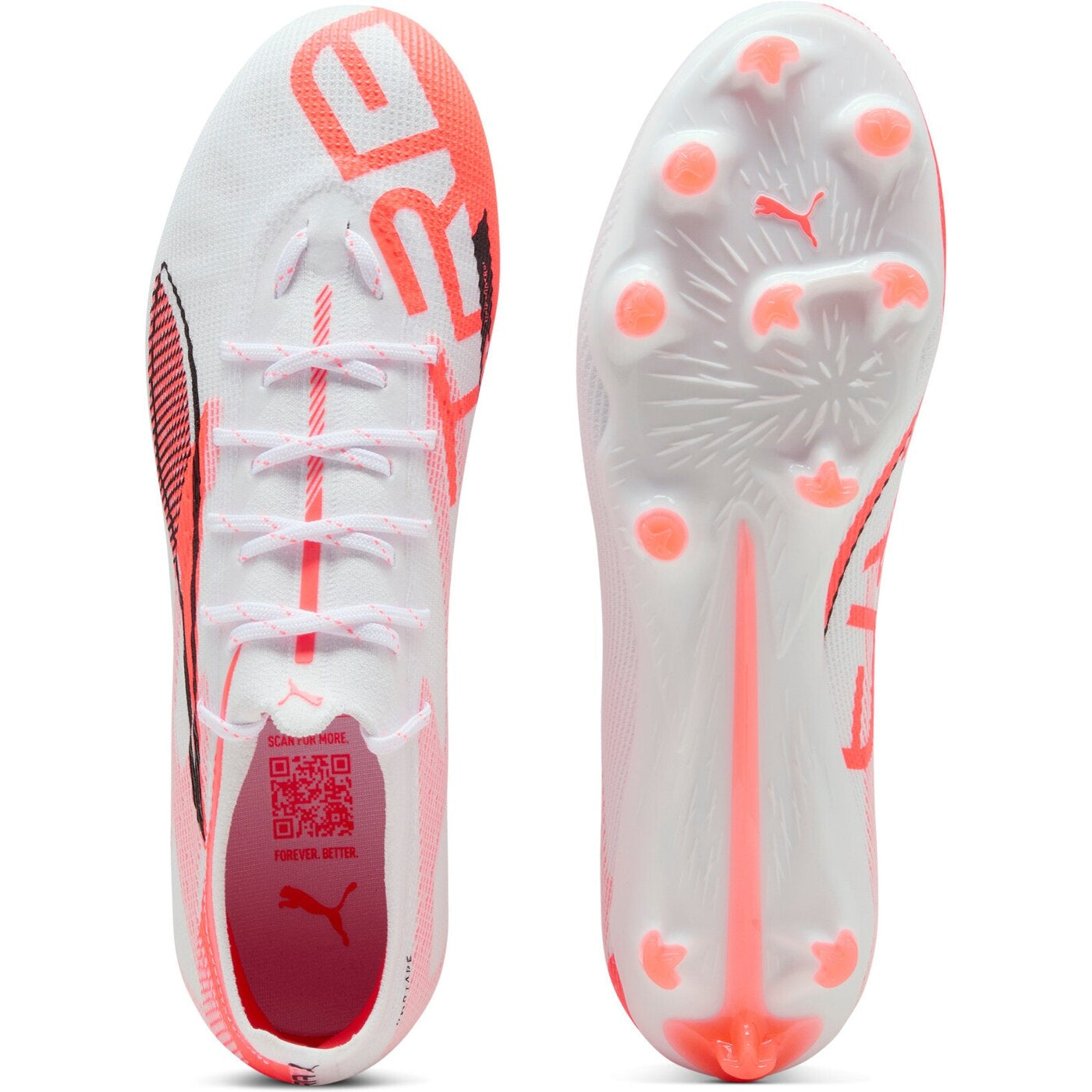 ULTRA 5 PRO FG/AG PUMA WHITE-PUMA BLACK-GLOWING RED PUMA WHITE-PUMA BLACK-GLOWING RED Bild 2