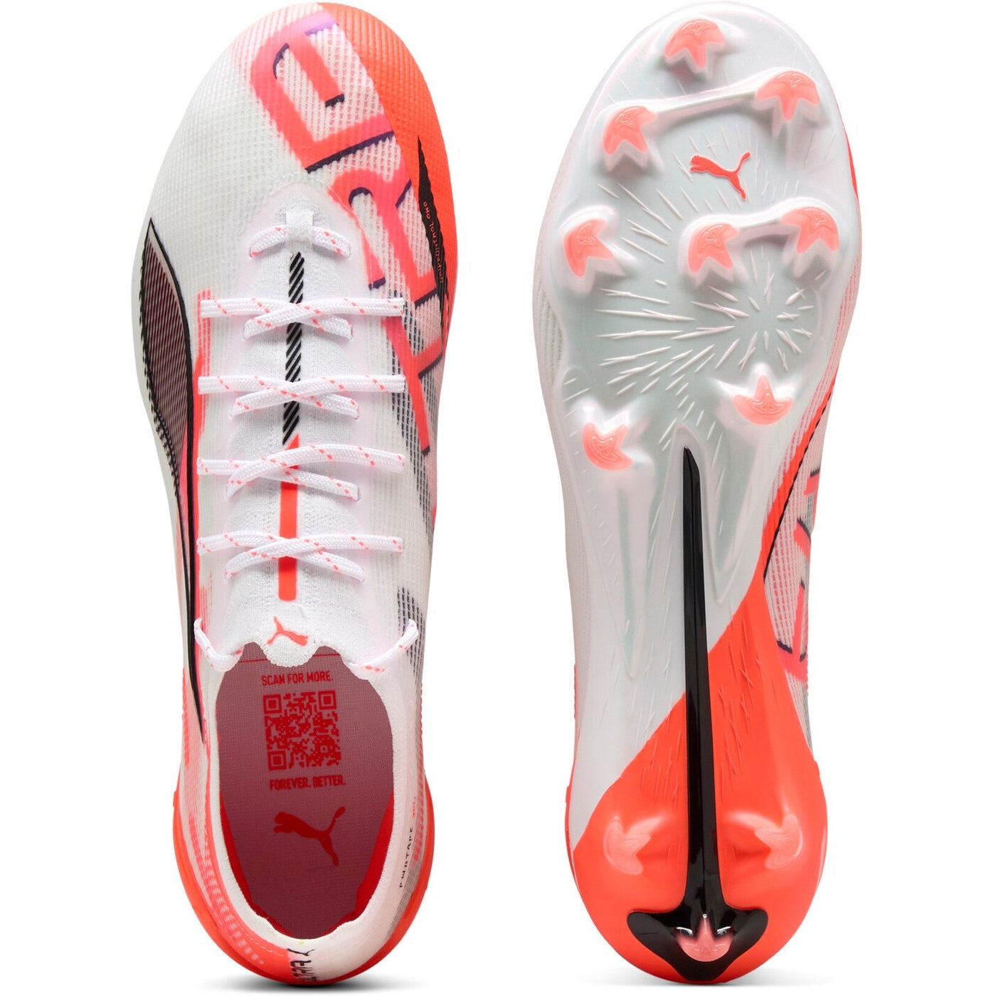 ULTRA 5 ULTIMATE FG PUMA WHITE-PUMA BLACK-GLOWING RED PUMA WHITE-PUMA BLACK-GLOWING RED Bild 2