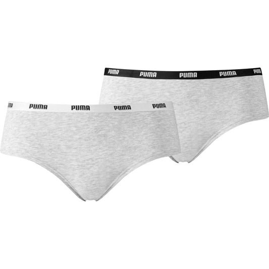 PUMA WOMEN HIPSTER 2P PACK GREY / GREY GREY / GREY Bild 1