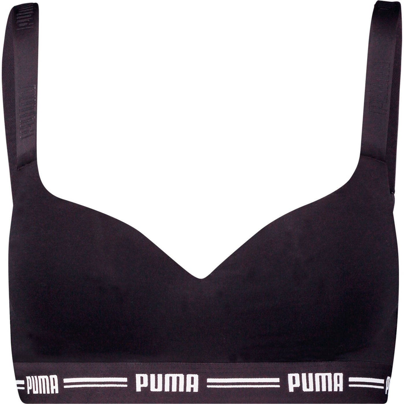 PUMA WOMEN PADDED TOP 1P HANG, XS BLACK BLACK Bild 1