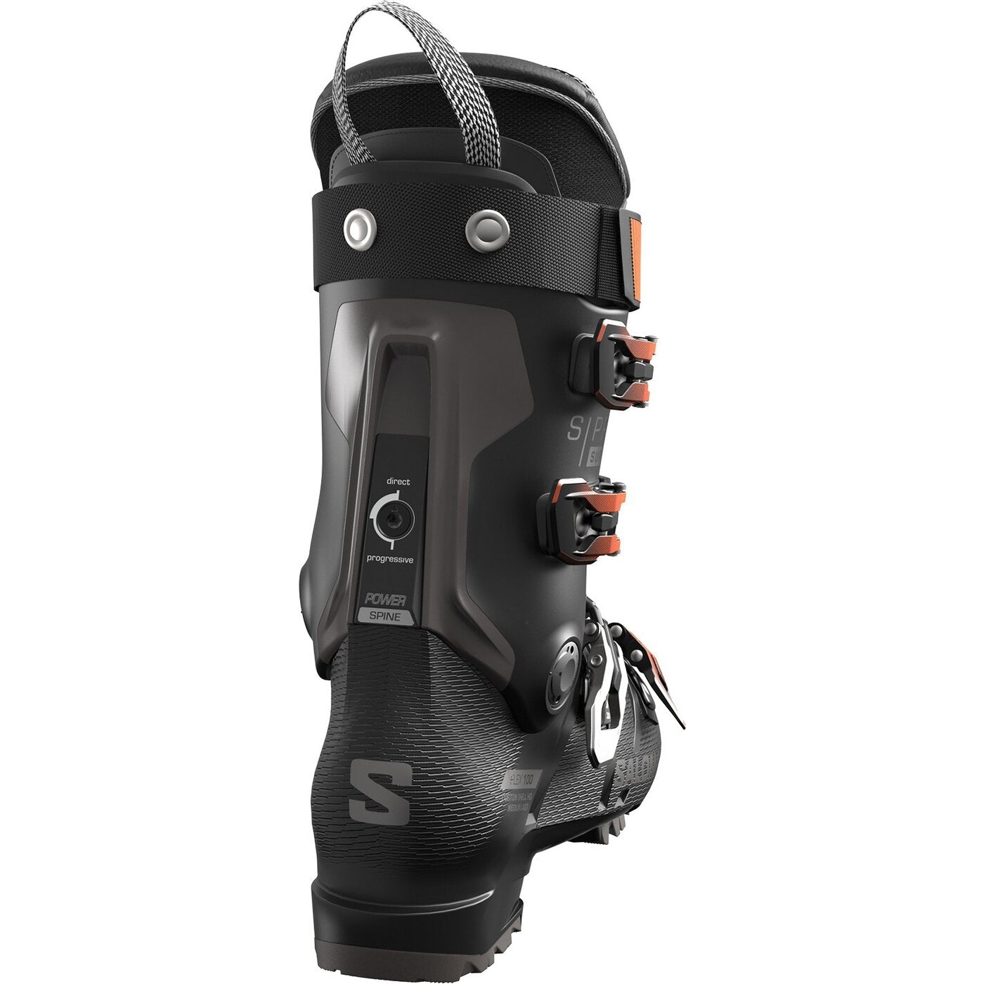 ALP. BOOTS S/PRO SUPRA X100 GW Bk/D BLACK/DARK GREY MET./ORANGE TIGER Bild 5