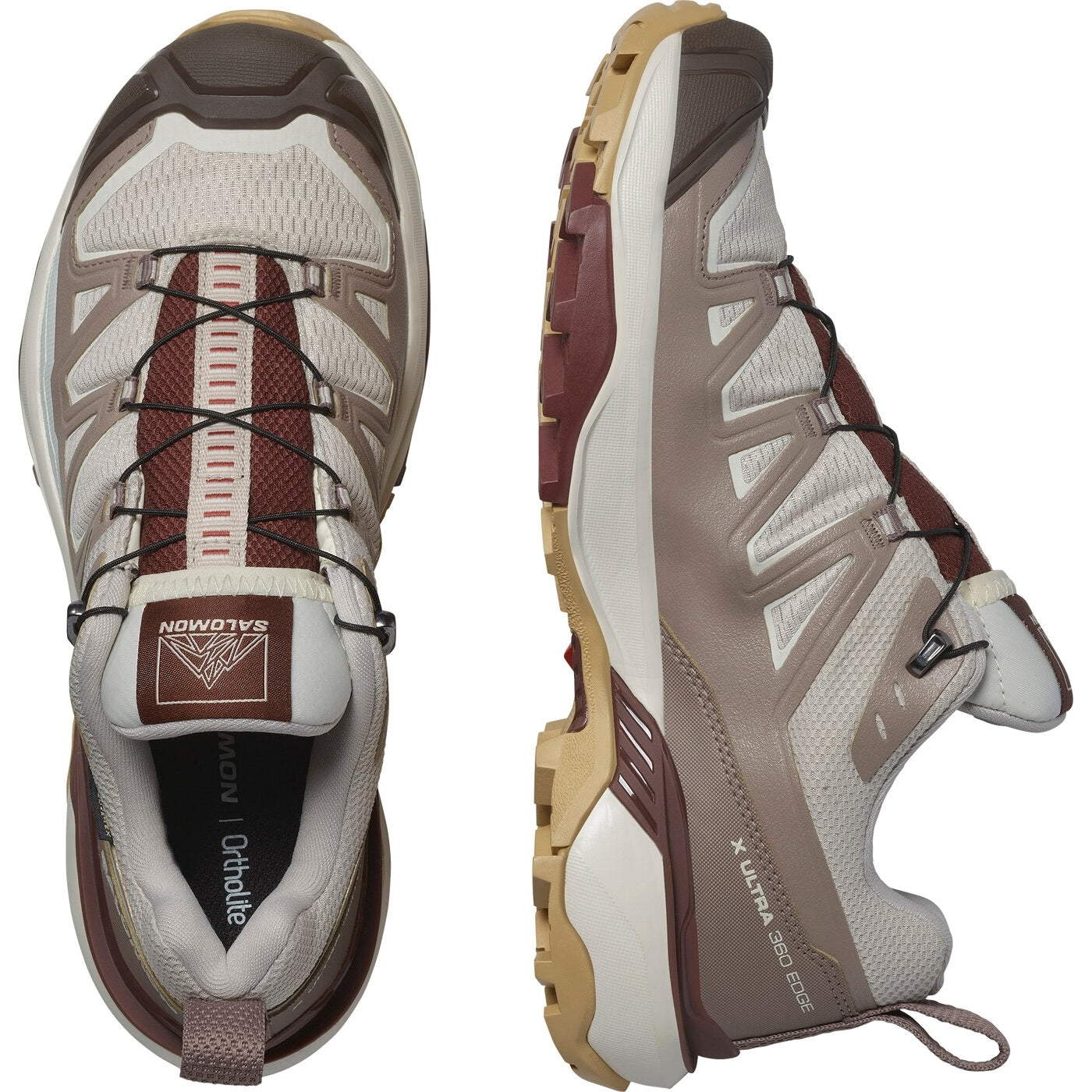 SHOES X ULTRA 360 EDGE GTX W Slv Cl SILVER CLOUD/IRON/RUM RAISIN Bild 3