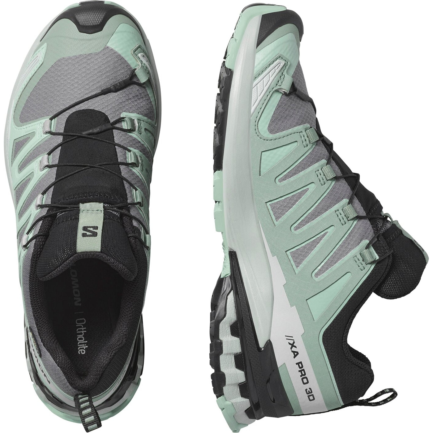 SHOES XA PRO 3D V9 GTX W QuSh/Lily/Bluha QUIET SHADE/LILY PAD/BLUE HAZE QUIET SHADE/LILY PAD/BLUE HAZE Bild 3