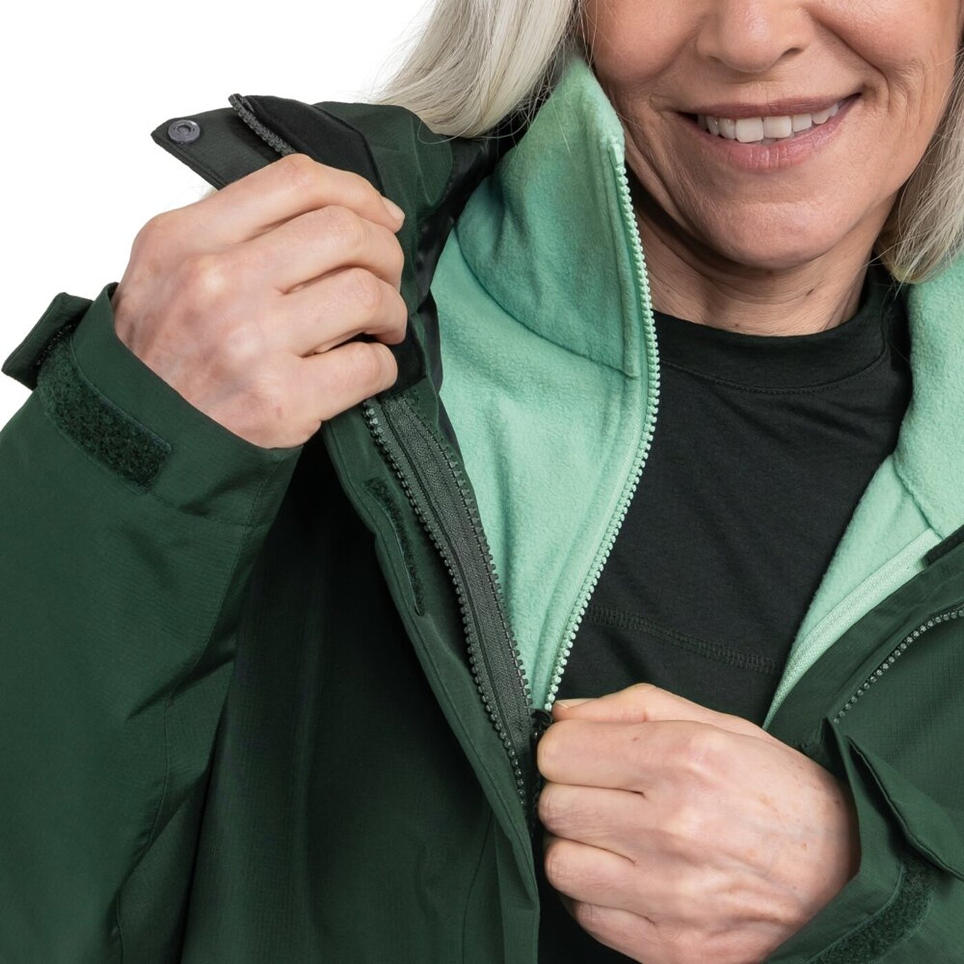 3in1 Jacket Style Okere WMS DARK JADE DARK JADE Bild 4