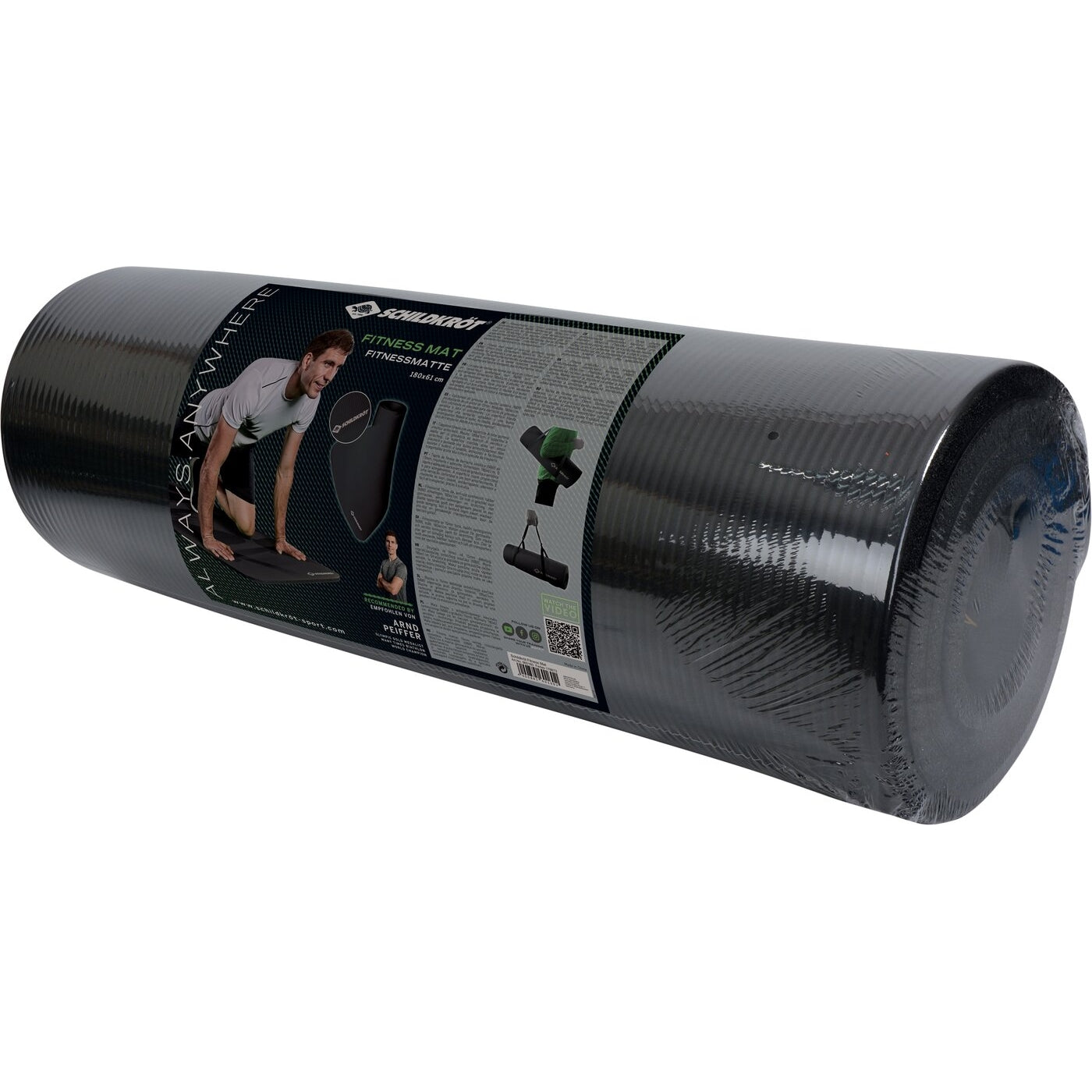 FITNESSMATTE, (15mm, black), mit Tr KEINE FARBE KEINE FARBE Bild 2