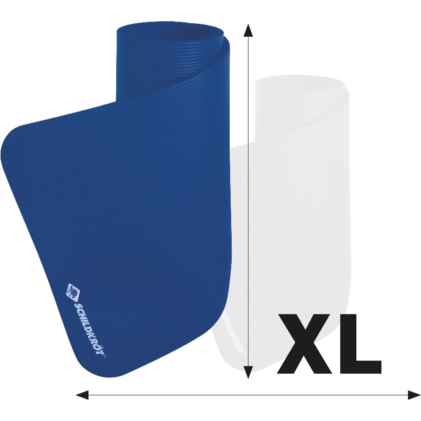 FITNESSMATTE XL, (15mm, blue), mit KEINE FARBE Bild 1