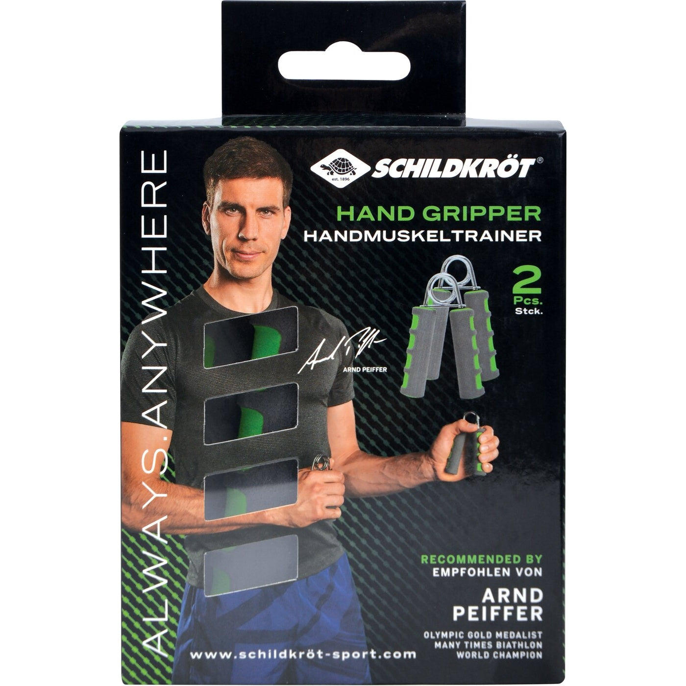 HANDMUSKELTRAINER 2er Set, (Hand Grip Set) in 4C-Box, KEINE FARBE KEINE FARBE Bild 2